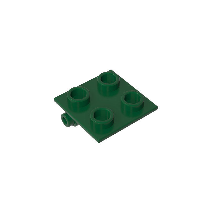 2x2 hinge plate