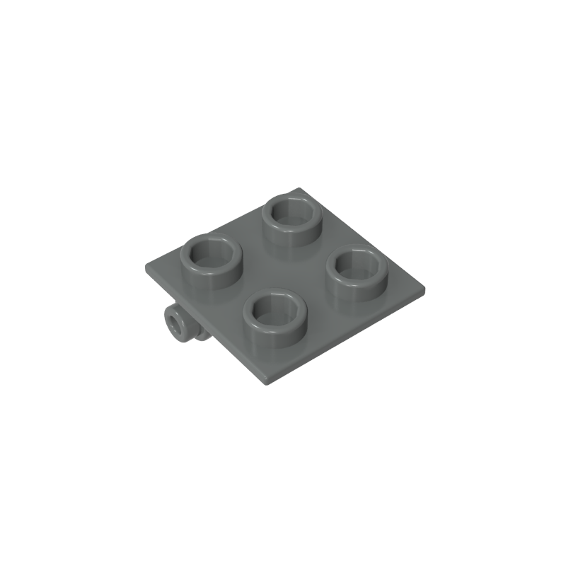 2x2 hinge plate