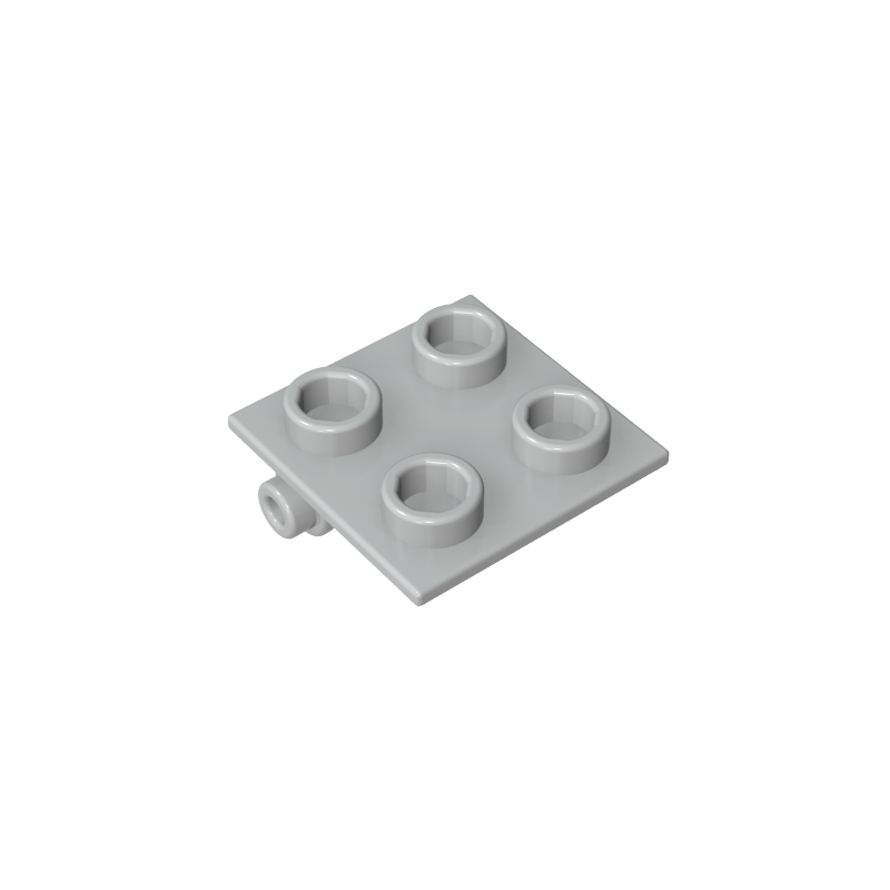 2x2 hinge plate