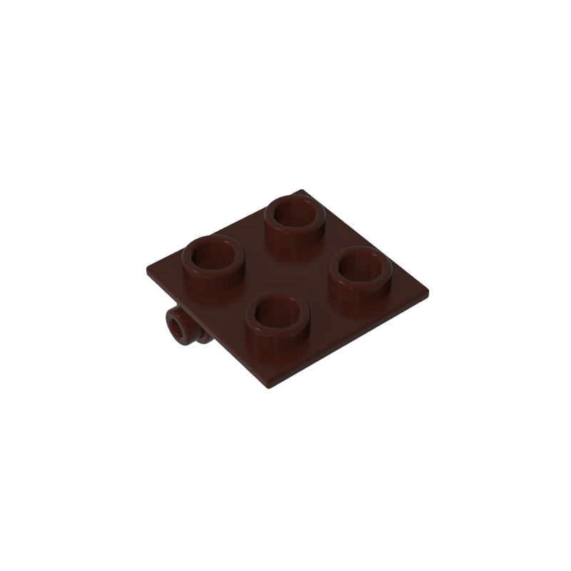 2x2 hinge plate