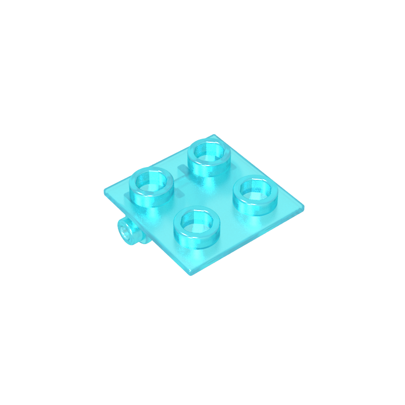 2x2 hinge plate