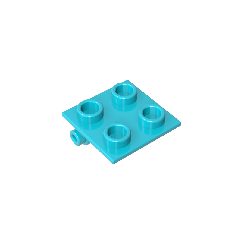 2x2 hinge plate
