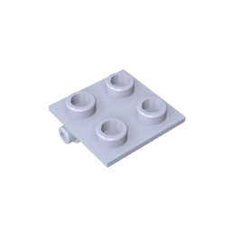 Hinge Brick 2 x 2 Top Plate Thin-MyGobricks