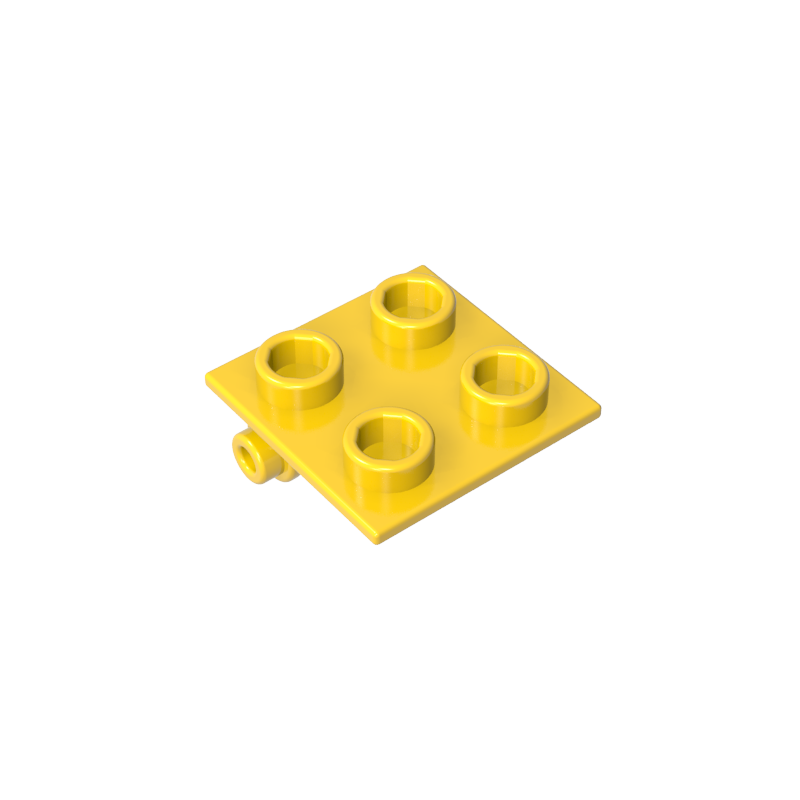 2x2 hinge plate
