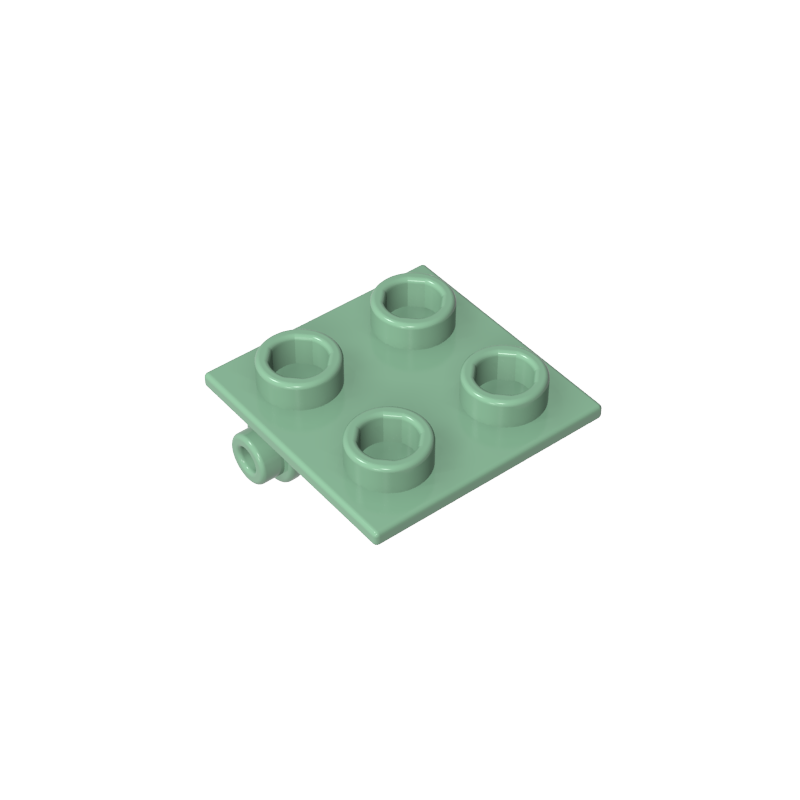 2x2 hinge plate