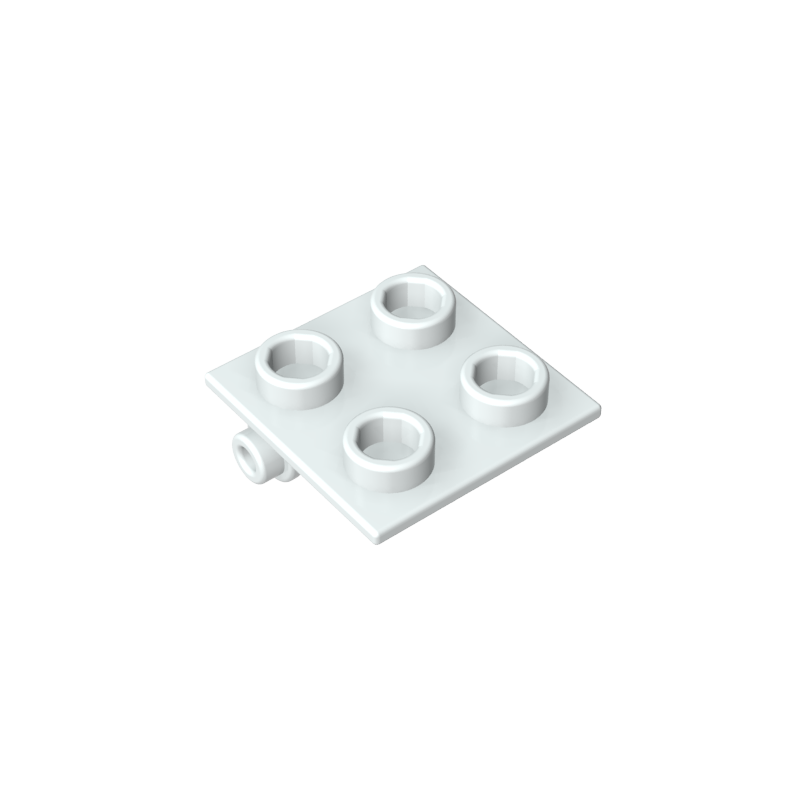 2x2 hinge plate