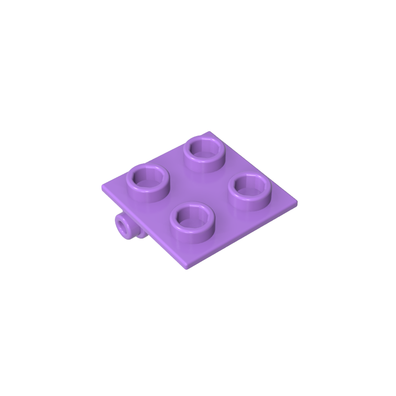 2x2 hinge plate