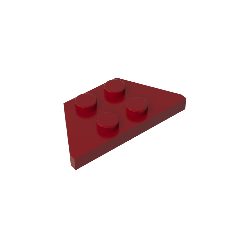 Wedge Plate 2 x 4-MyGobricks