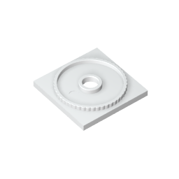 Turntable 4 x 4 Square Base, Locking