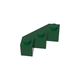 Wedge 3 x 3 Facet-MyGobricks