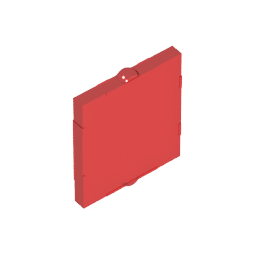 Glass for Window 1 x 2 x 2 Flat