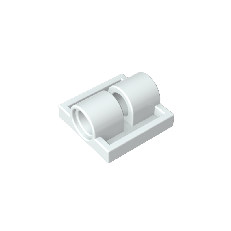 2x2 with two perforated plates on the bottom side