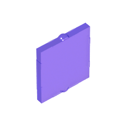 Glass for Window 1 x 2 x 2 Flat