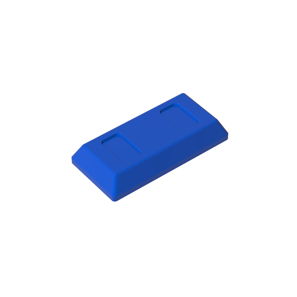 Tile Special 1 x 2 with Sloped Walls AKA Money / Gold Bar [Ingot]