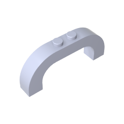 Brick Arch 1 x 6 x 2 Curved Top