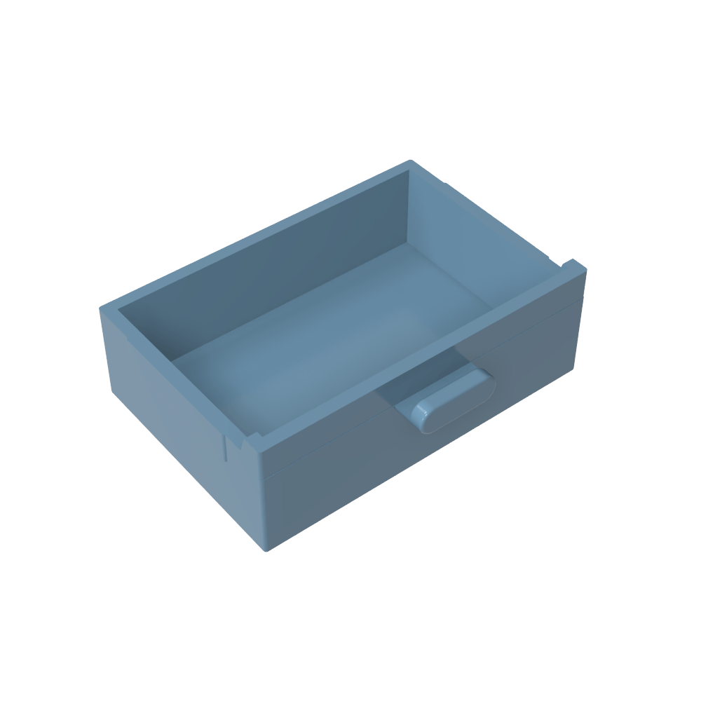 Cupboard 2 x 3 Drawer-MyGobricks