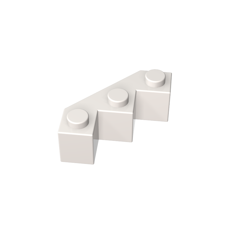 3x3 multi-faceted brick city wall inclined bricks