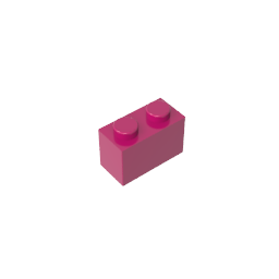 Brick 1 x 2 without Bottom Tube