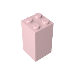 2x2x3 high brick column brick