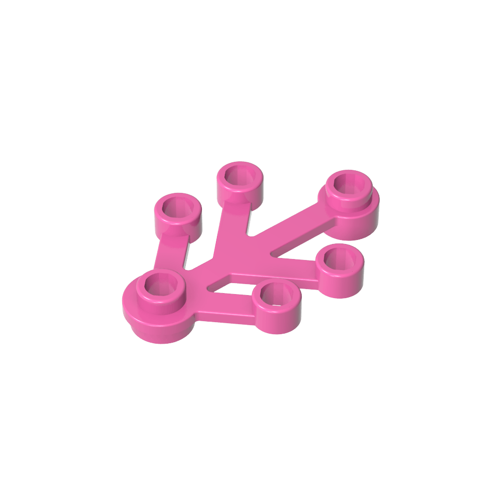 Plant, Leaves 4 x 3-MyGobricks
