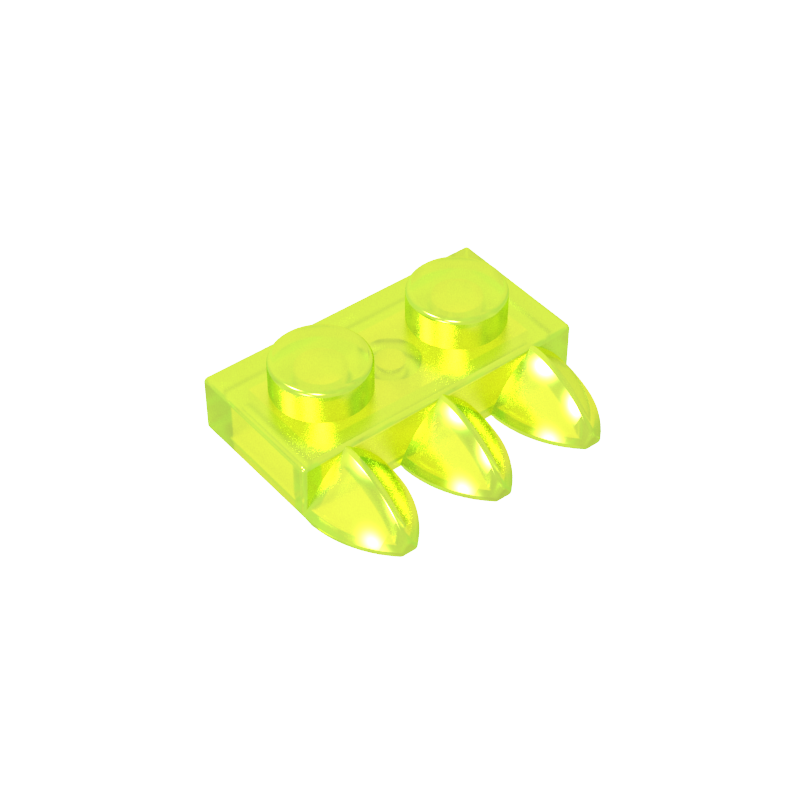 2x1 3-pointed panel on one side