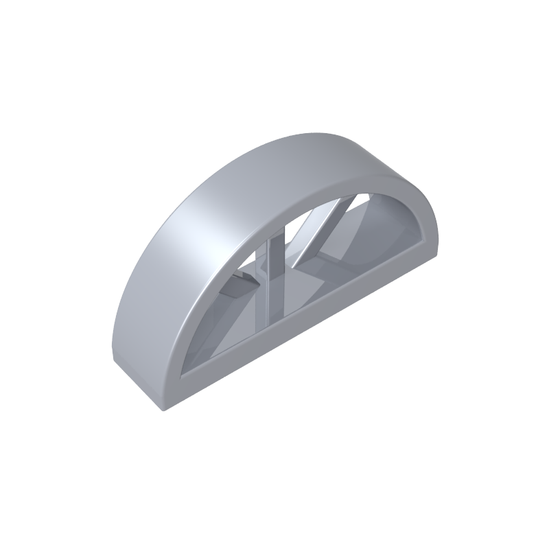 1x4x1 arched window