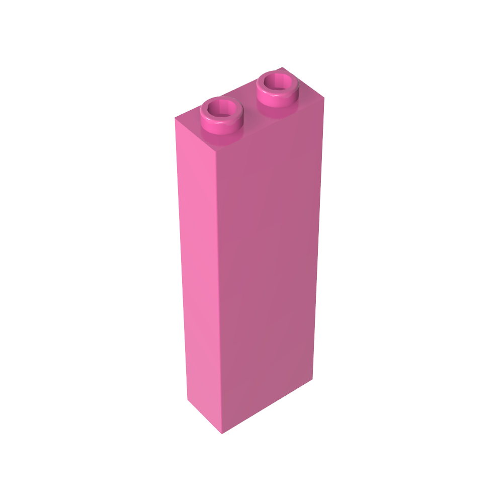 Brick 1 x 2 x 5 without Side Supports-MyGobricks