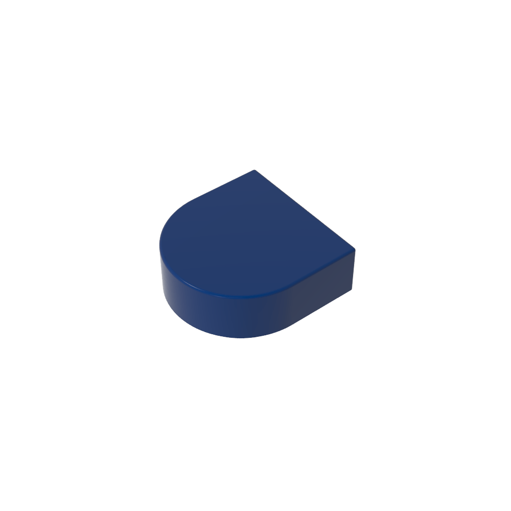 Tile 1 x 1 Half Circle