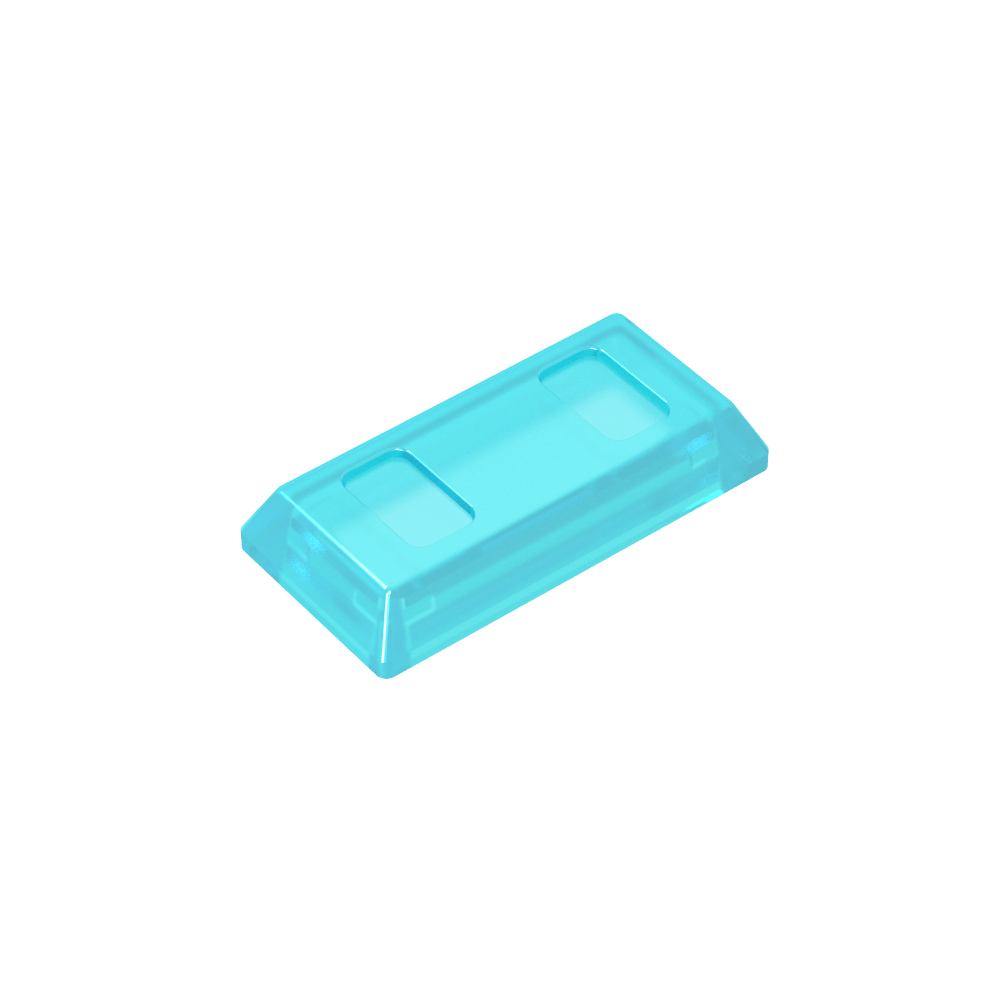 Tile Special 1 x 2 with Sloped Walls AKA Money / Gold Bar [Ingot]