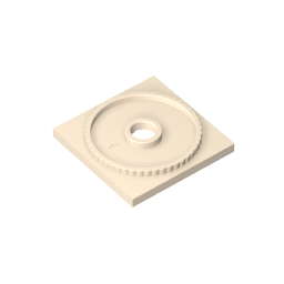 Turntable 4 x 4 Square Base, Locking