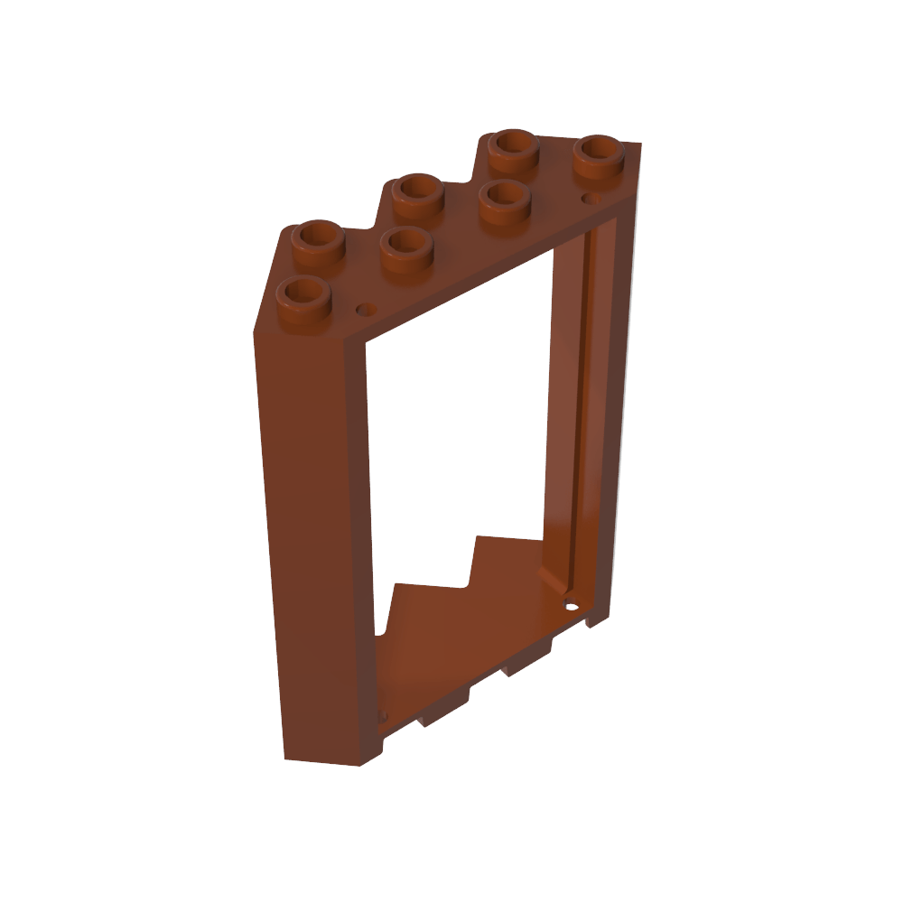 Door Frame 4 x 4 x 6 Corner-MyGobricks