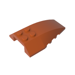 Wedge Curved 6 x 4 Triple