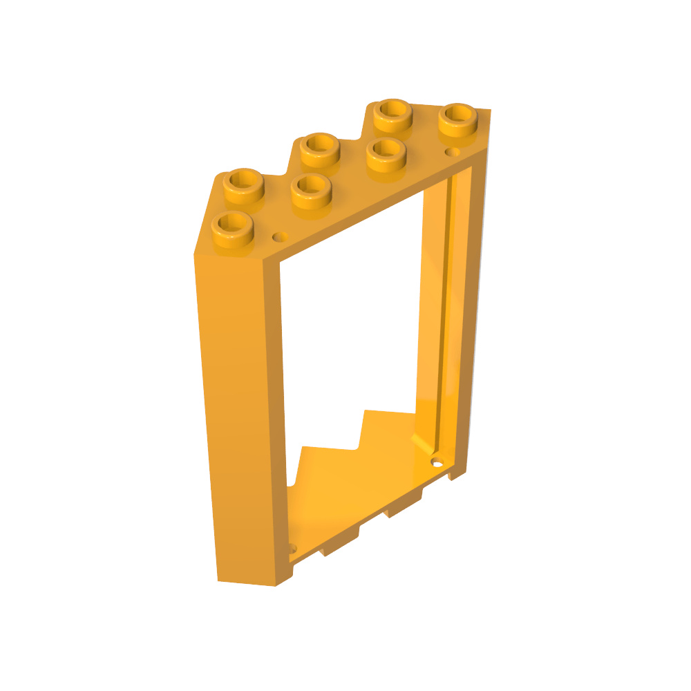 Door Frame 4 x 4 x 6 Corner-MyGobricks