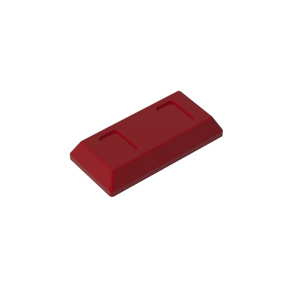 Tile Special 1 x 2 with Sloped Walls AKA Money / Gold Bar [Ingot]