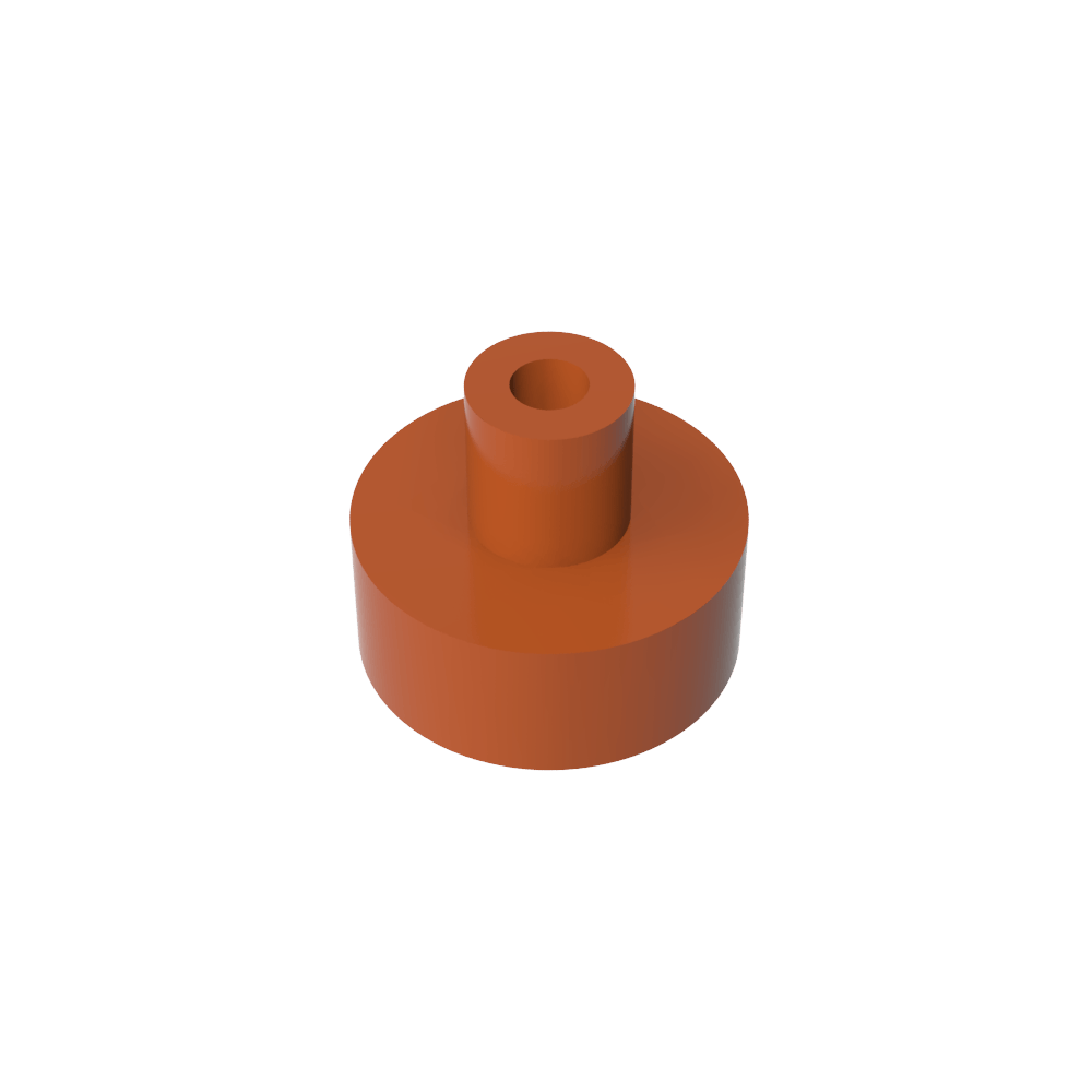 Tile Round 1 x 1 with Hollow Bar