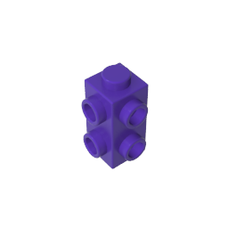 Brick 1 x 1 x 2 with Both sides with raised points