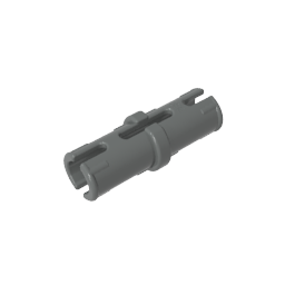 Technic Pin with Friction Ridges Lengthwise with No Center Slots