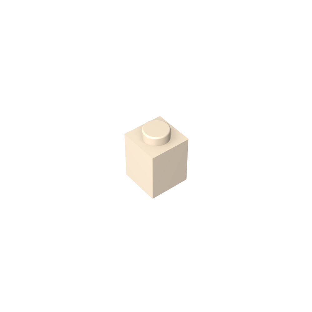 Brick 1 x 1-MyGobricks