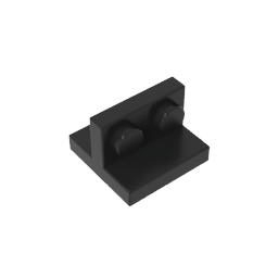 Bracket 2 x 2 with 1 x 2 Vertical Studs