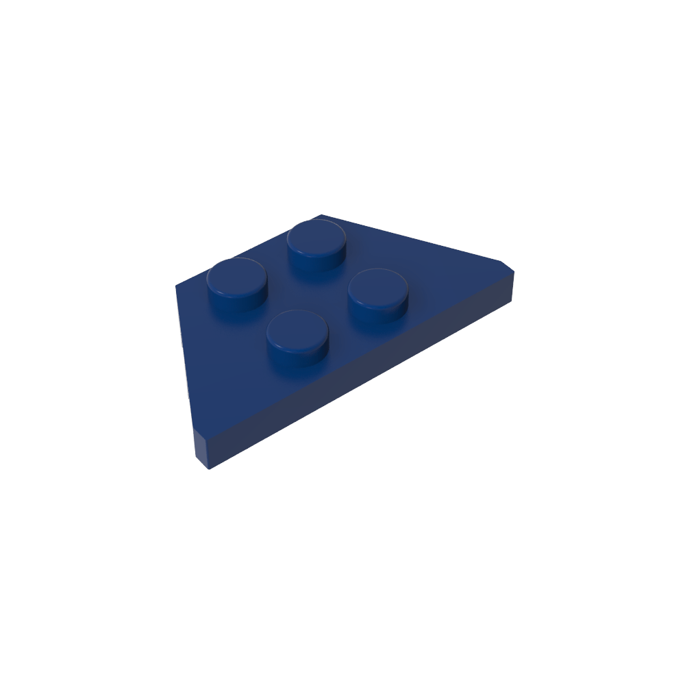 Wedge Plate 2 x 4-MyGobricks