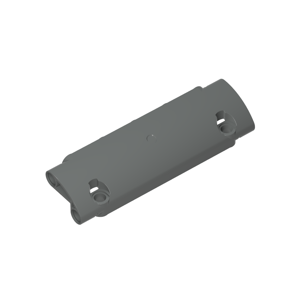 Technic Panel Curved 11 x 3 with 2 Pin Holes through Panel Surface-MyGobricks