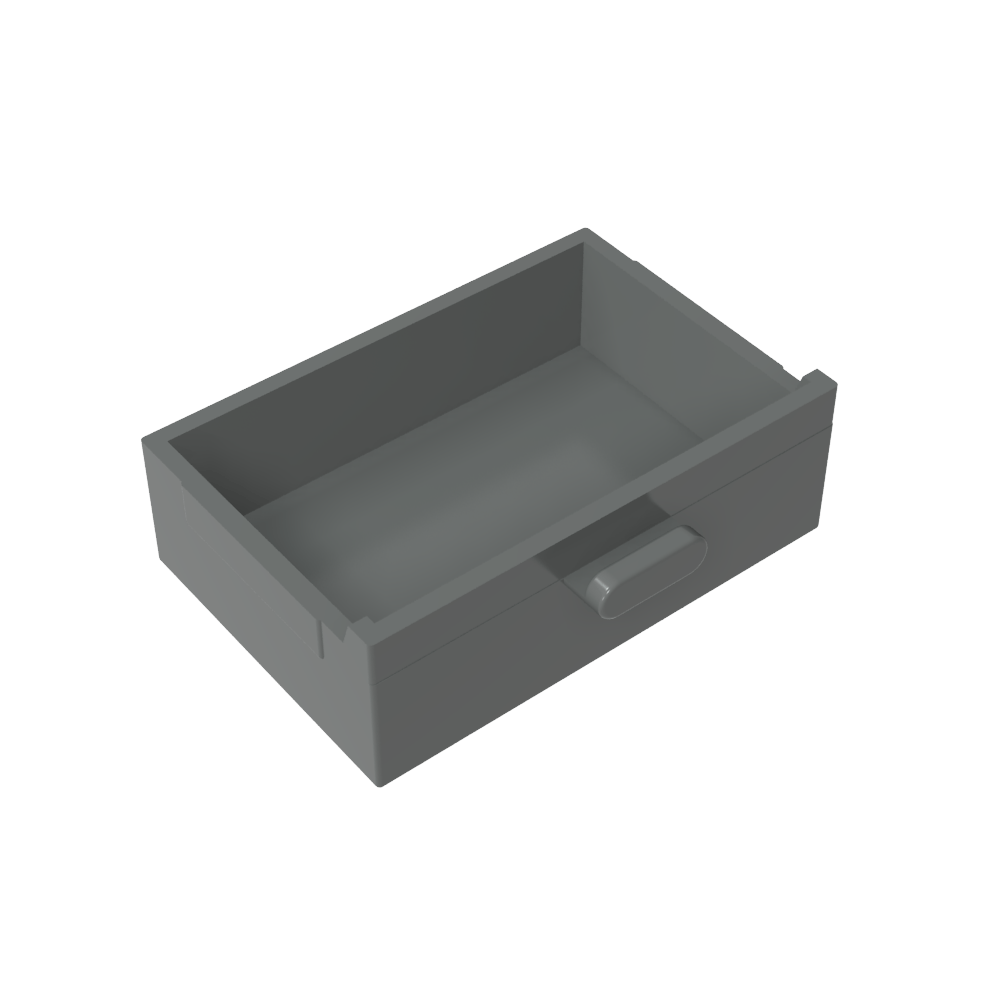 Cupboard 2 x 3 Drawer-MyGobricks