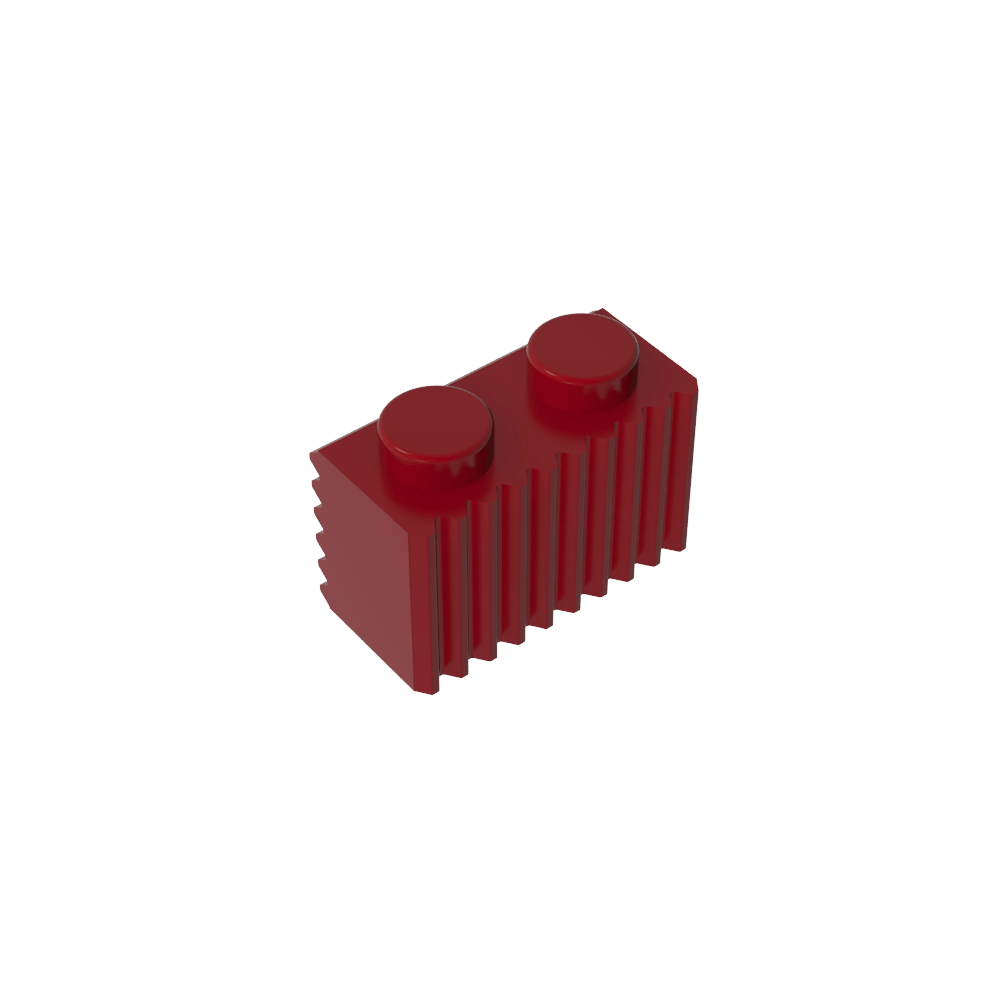 Brick Special 1 x 2 with Grill-MyGobricks