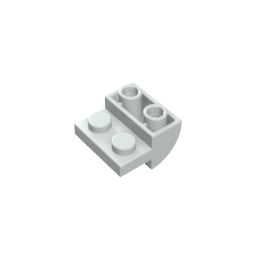 2x2x1 Reverse Arc Bricks