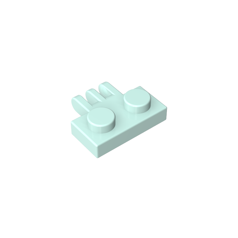 1x2 With A Three-finger Hinge Plate On One Side