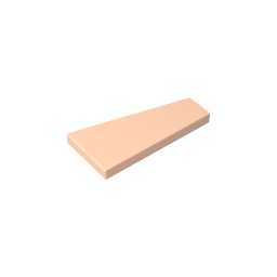 2x4 wedge-shaped light panel (left)