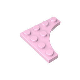 Plate Special 4 x 4 with Curved Cutout