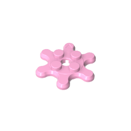 Plate Special 2 x 2 Splat Gear with 6 Teeth