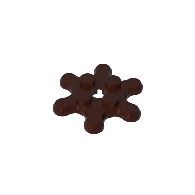 2x2 6-gear turntable plate