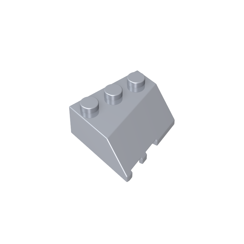 3x3 Sloped Wedge Brick (right)